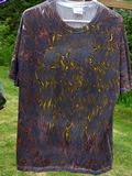 marbled t-shirt from plain paper and fabric company